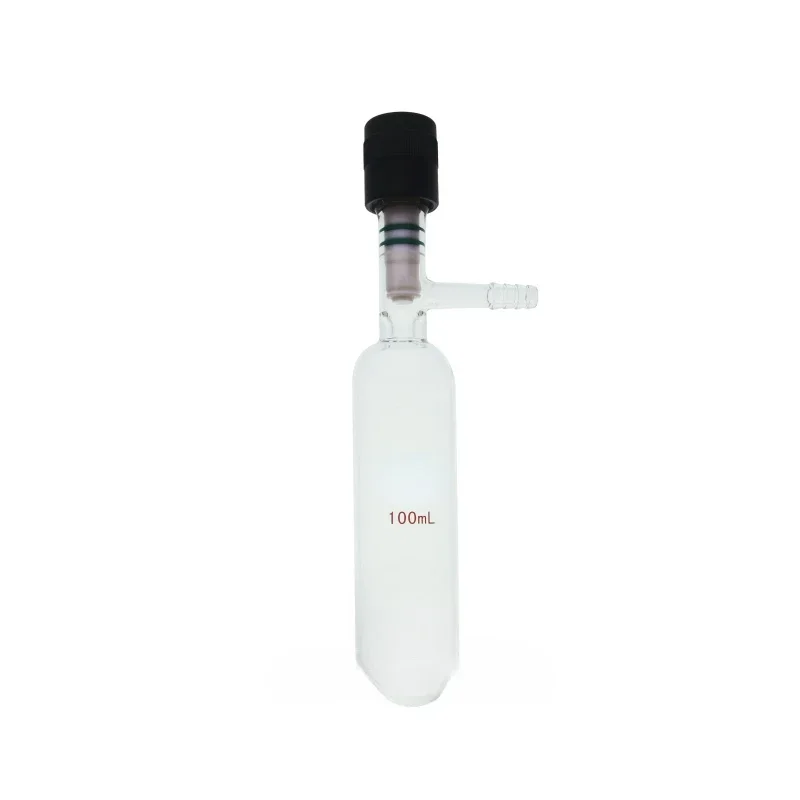 

Hot sales lab glass Airfree Schlenk High vacuum valve Reaction tube