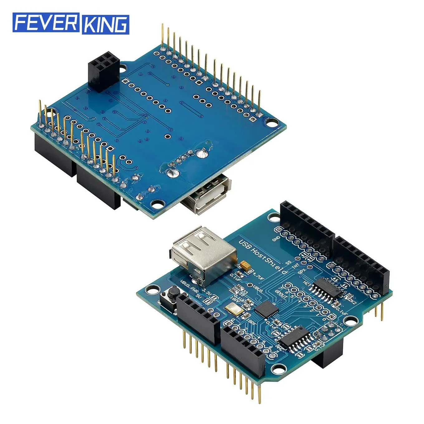 Usb Host Shield 2.0 Voor Arduino Voor Uno Mega Adk Compatibel Voor Android Adk Diy Elektronische Module Board