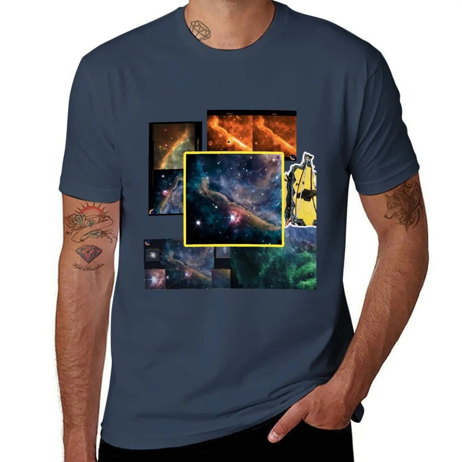 

James Space - Orion Webb Telescope T-Shirt Holiday Simple Tee Shirt