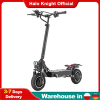 Halo Knight T104 65KM/H Powerful Electric Scooter 52V 2000W 21Ah Professional Dual Motor Adult E Scooter Cheap Fast Escooter