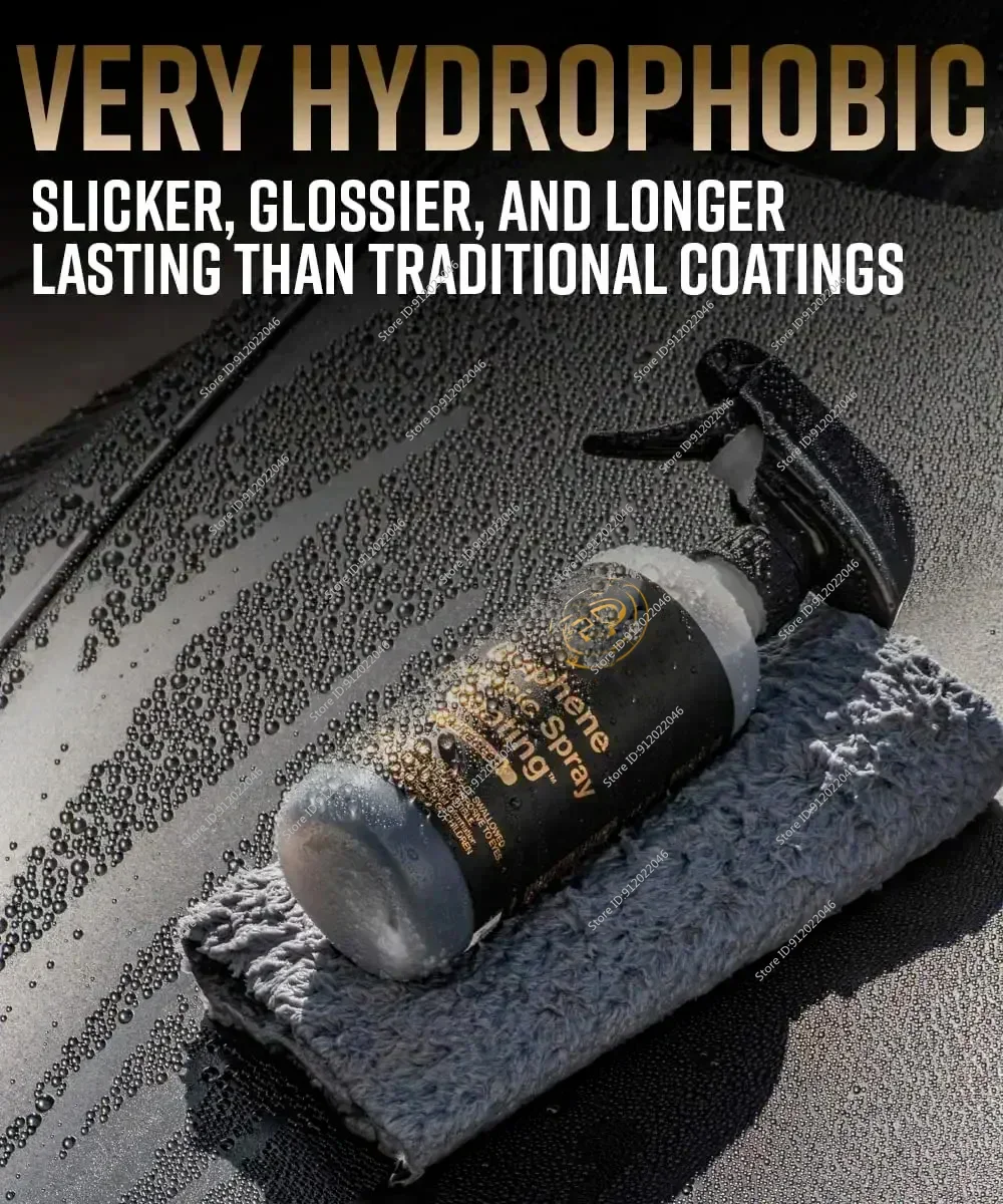 Advanced Graphene Ceramic Spray Coating 12oz 18+ Month Sprayable Graphene Oxide Ceramic Coating for Cars Adds Extreme Gloss