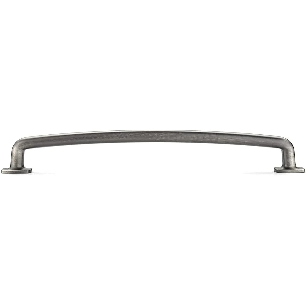 Transitional Cabinet Drawer Handle Antique Nickel Finish 192mm Center-to-Center Kitchen Bathroom Hardware Easy Installation
