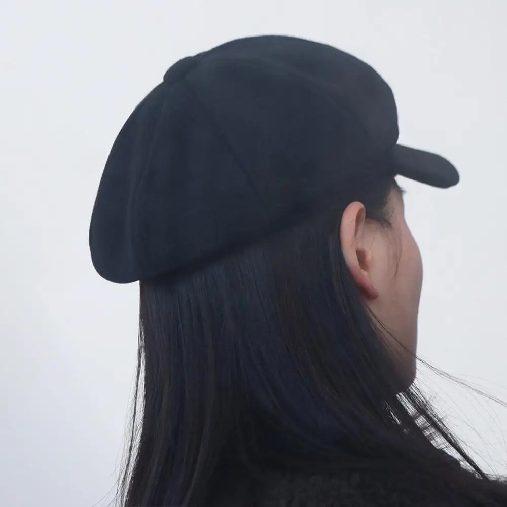 عارضة الكورية نمط الرجعية القبعات قبعة مثمنة JK خمر موزع الصحف قبعة بلون Y2k الرسام قبعة الفتيات