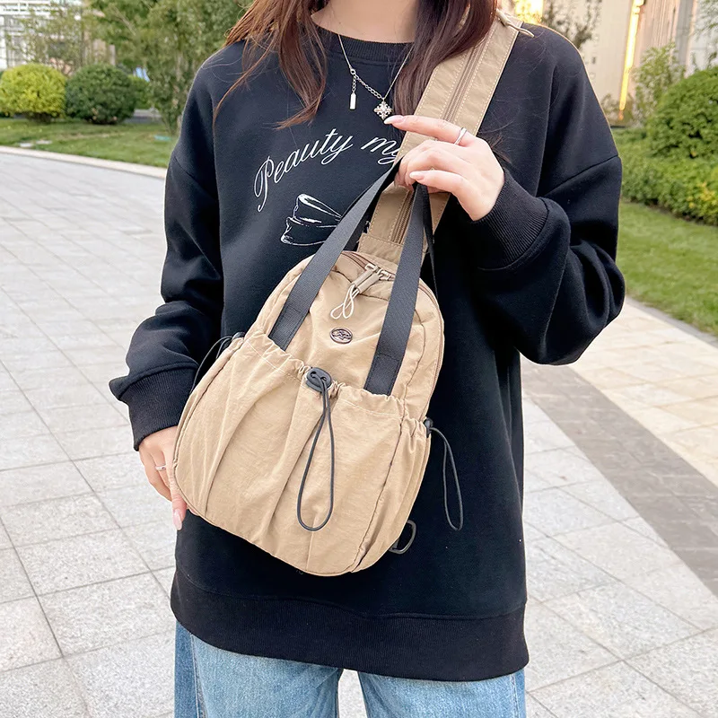 2026 Autumn New Women's Casual Handbag Fashion Men's and Women's Lightweight Shoulder Bag Trendy Single Shoulder Crossbody Bag