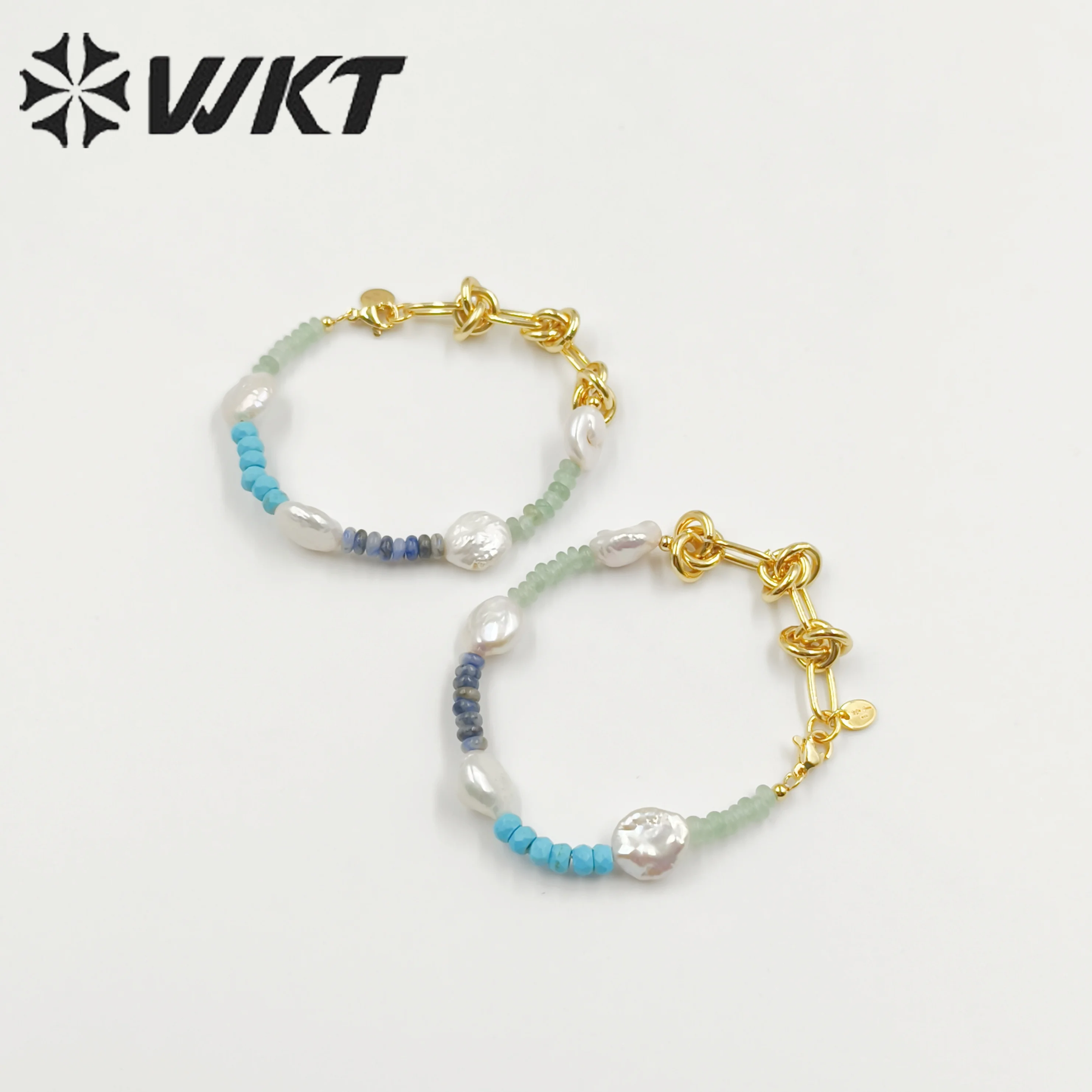 WT-MPB096   WKT 2023 Attractive Style Pearl Bracelet Birthday Party Women Jewelry Trend New Accessories Hot Selling Adjust