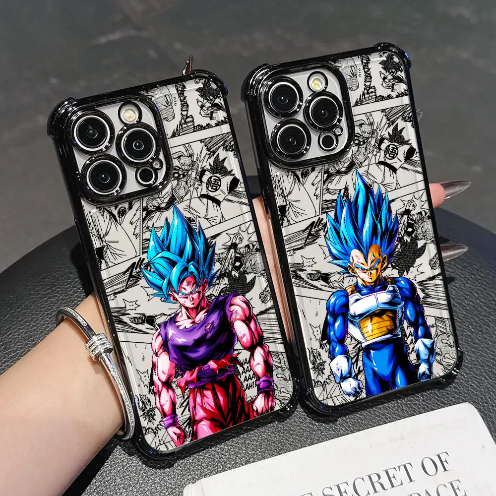 

Dragon B-Ball Goku Super Saiyan Vegeta Funda For iPhone 17 Pro 16 15 14 13 12 11 Pro Max Case 17 Plus 17E 16E 17Air Phone Cover