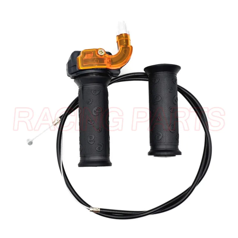 Gas Carburetor Throttle Cable Twist Handle Grips For 2 Stroke 47cc 49cc Mini Moto Dirt ATV Quad Super Pocket Bike image 6