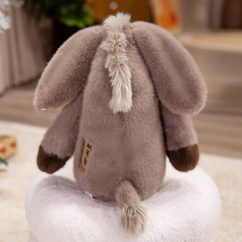 35cm Fluffy Platypus Raccoon Donkey Plush Toy Premium Stuffed Animal Dolls Perfect Gift For Kids And Collectors