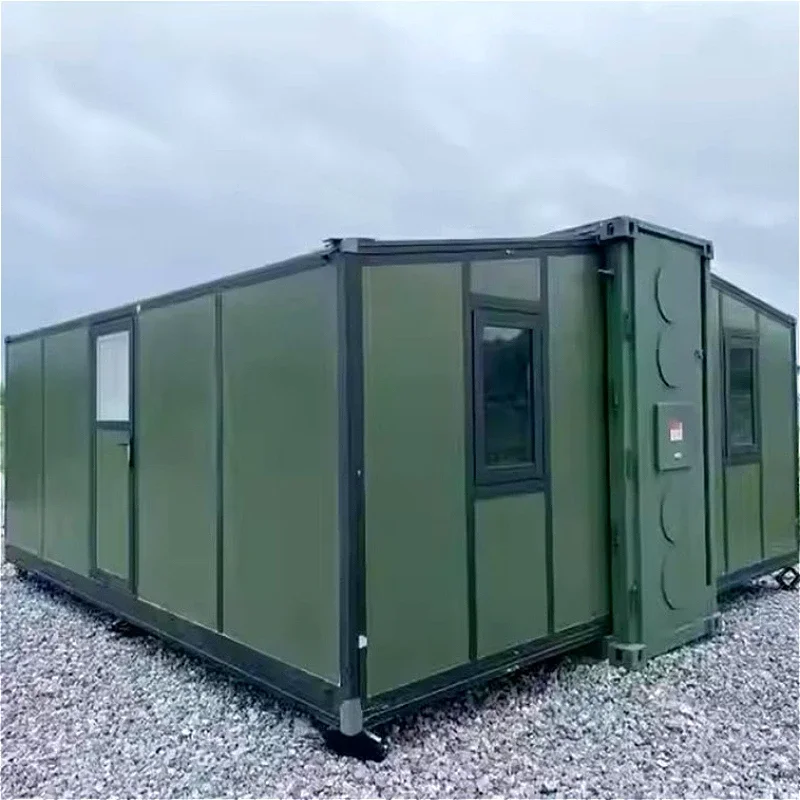 Steel Frame Mobile Container Home Prefab Expandable Isolation Unit for Outdoor Office Garden Living Mobile Home Cabin Hot Sale