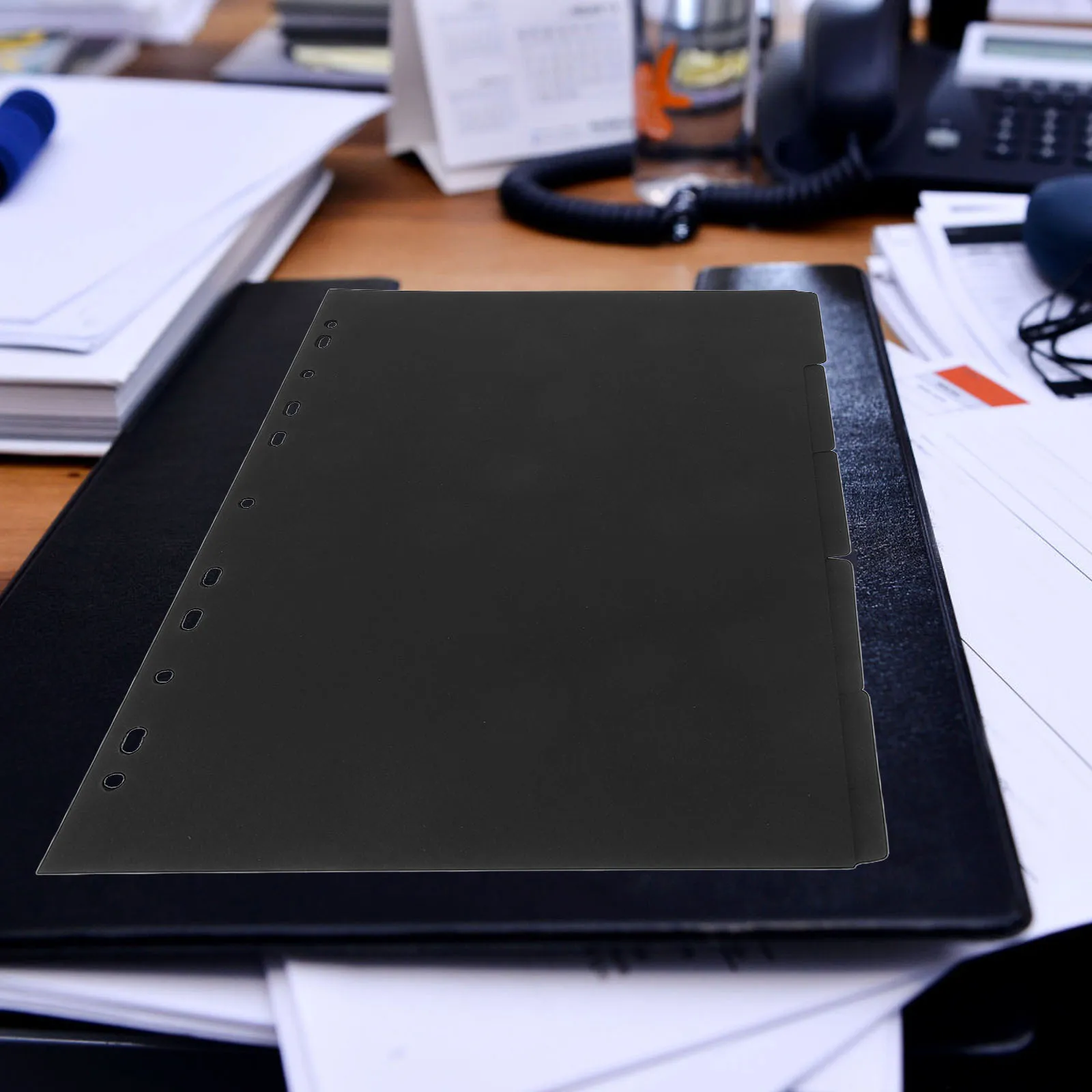 A4 فواصل الموثق مؤشر تسميات مصنفة فضفاضة ورقة دفتر ورقة المنظمون مقسم علامات التبويب فواصل المفكرة #1