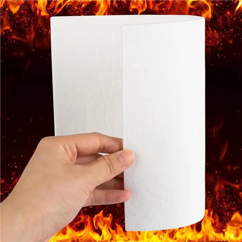 ABLQ 24X High Temperature Gasket Paper, Fiber Insulation Board, 2850℉ Rated Fireproof Board For Fireplace DIY