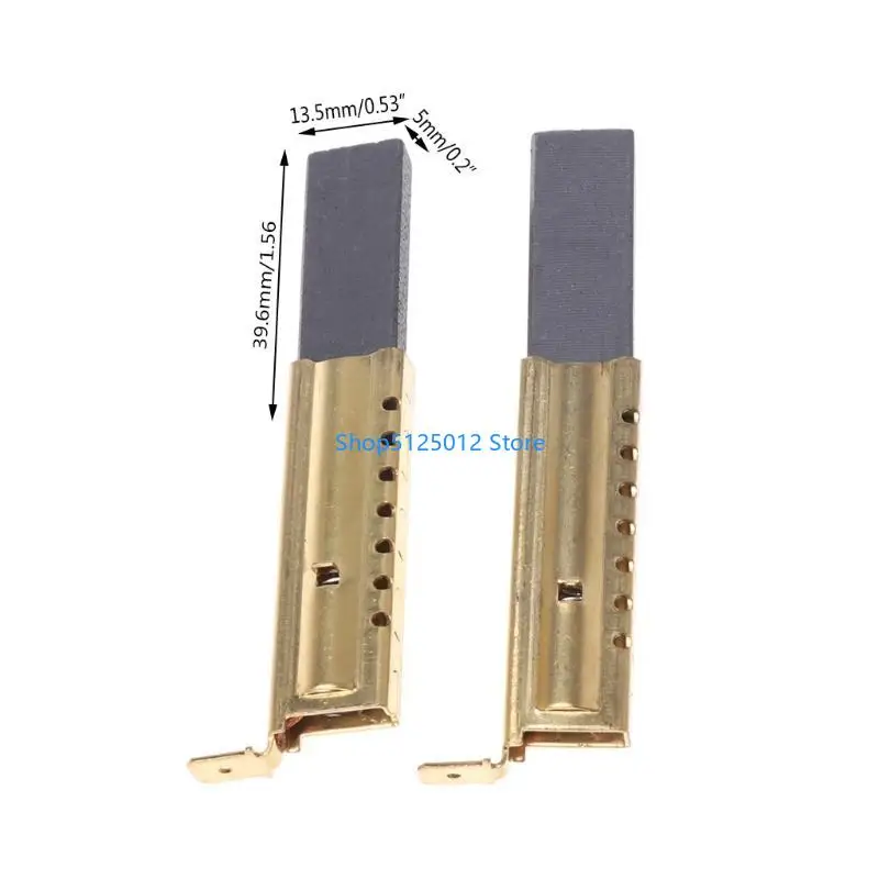 G8TC 2Pcs Carbon Brush L94MF7 for Washing Machine Motor Inserts Replacement Accessories 5x13.5x39.6mm