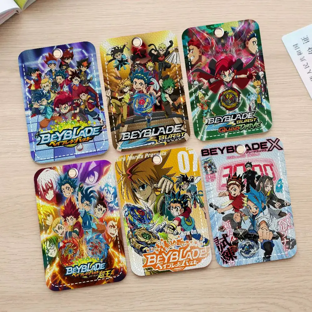 أنيمي b-Beyblade انفجار 2025 مكتب التموين الرجال والنساء بطاقة الائتمان Keyrings بطاقة الطالب حامل بطاقات التعريف الشخصية بطاقة حامل الاعتماد #1
