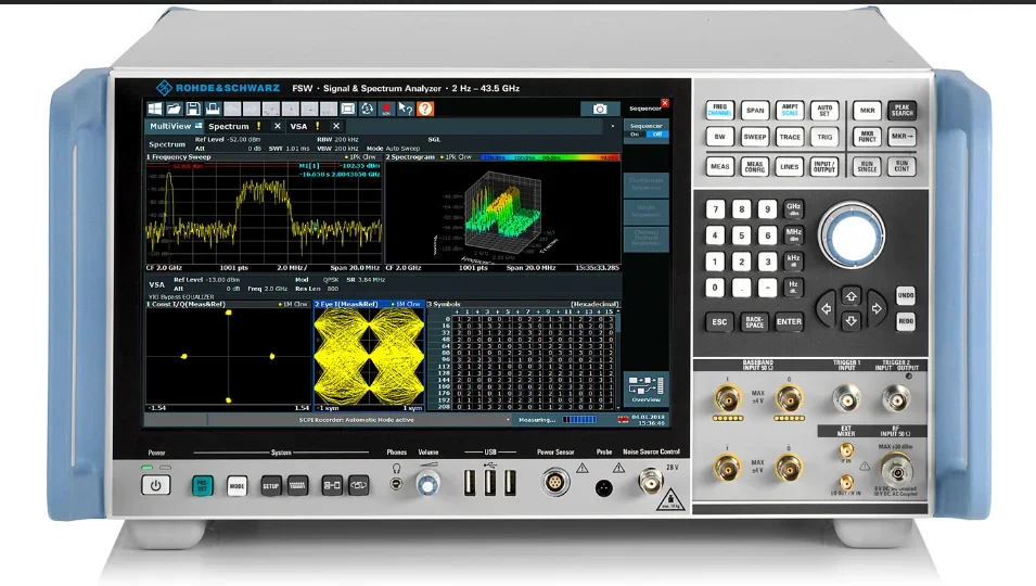 محلل الإشارة والطيف RS FSW85 2 هرتز إلى جيجا هرتز #3