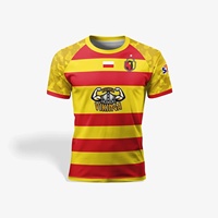 24/25 Polish Premier League Jagiellonia Bialystok Home Shirt Men's Quick Drying T-Shirt Jagiellonia Bialystok Away T-Shirt