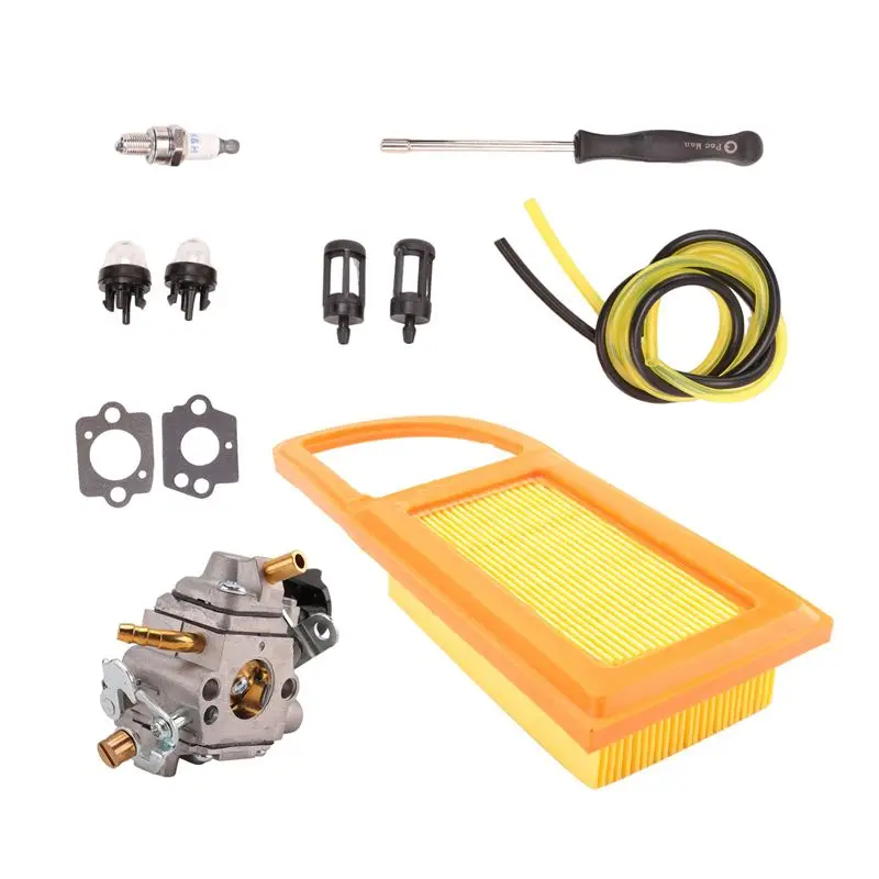 BR 600 Carburetor Air Filter Fuel Carb Repower Kit For BR500 BR550 BR600 Backpack Blower Leaf Blower Parts