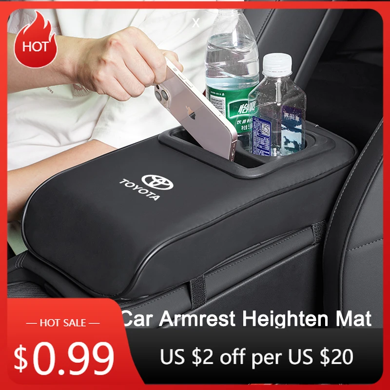 

Для Toyota 2026, горячие колпаки для ступицы, коврик для подлокотника автомобиля, коврик для хранения центральной консоли, усиленная накладка для Toyota Alphard Gazoo Racing Corolla Yaris A