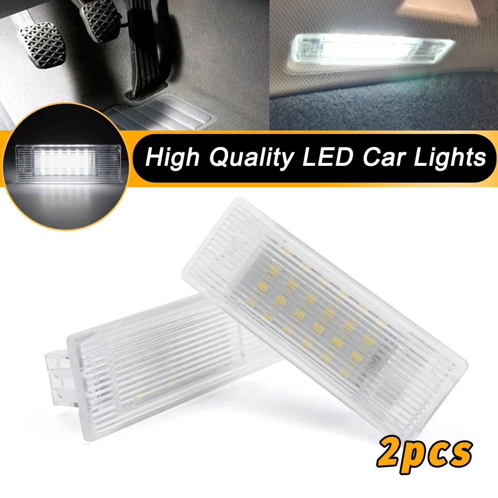 2 قطعة لسيارات BMW X2 F15 2014-UP LED أضواء داخلية Canbus باب ترحيب أضواء جذع مصباح Bimmer البركة الإضاءة مصابيح المدخل #2