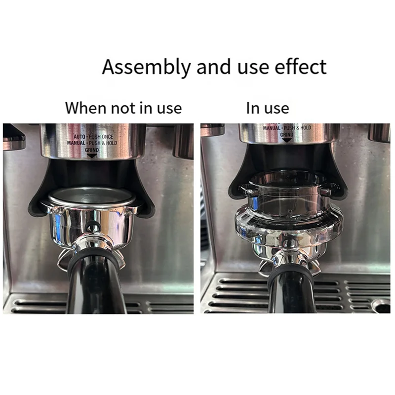 

3Pcs 54Mm Dosing Funnel For Breville Barista Portafilters, Espresso Coffee Accessories
