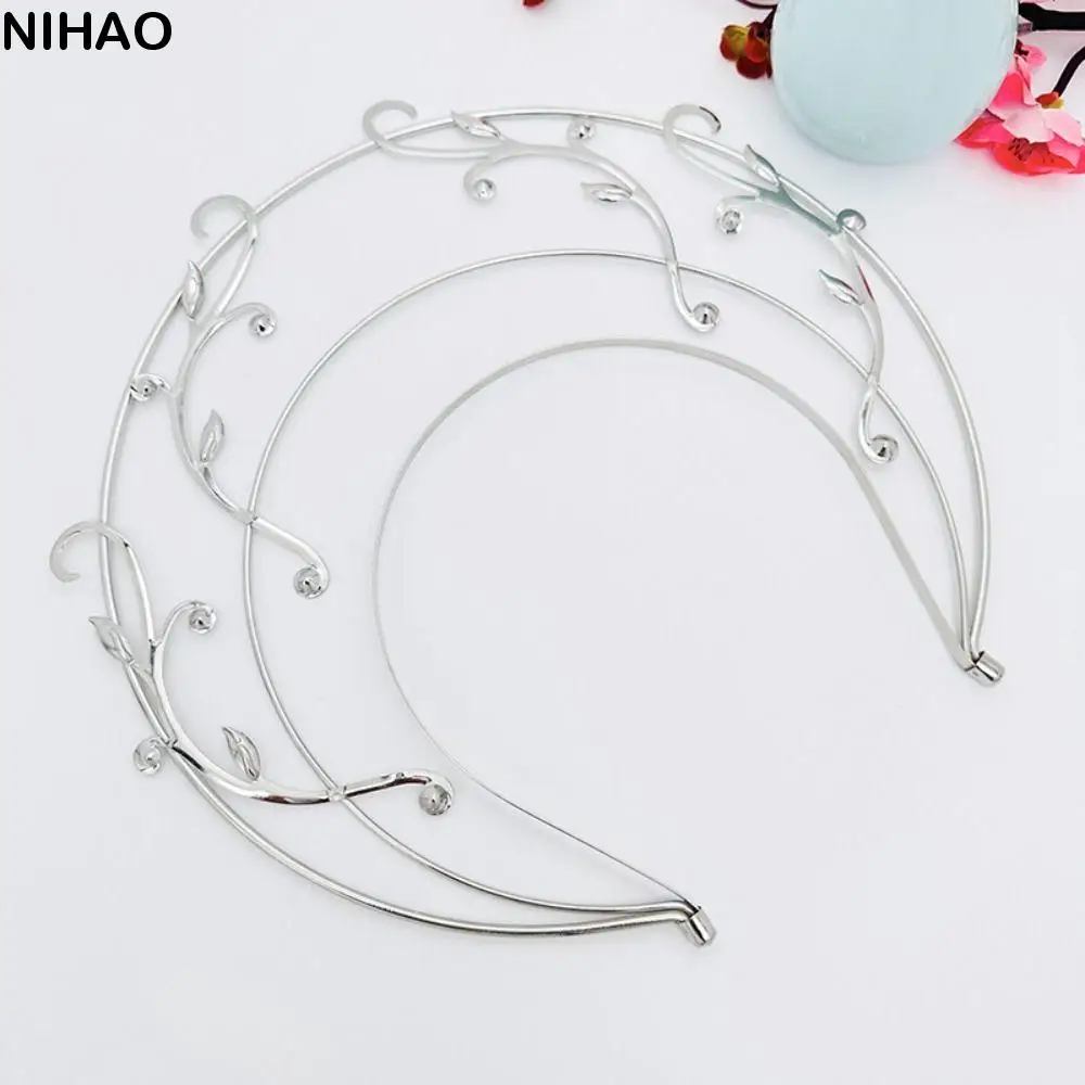 

Elegant Three Layer Halo Headband Baroque Headband BOHO Hair Hoop Wedding Headwear Alloy Tiara Headdress Party