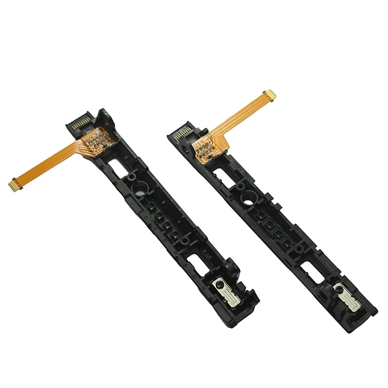 Replacement Part Right And Left Slide Rail With Flex Cable Fix Part For Nintendo Switch Console NS Rebuild Track