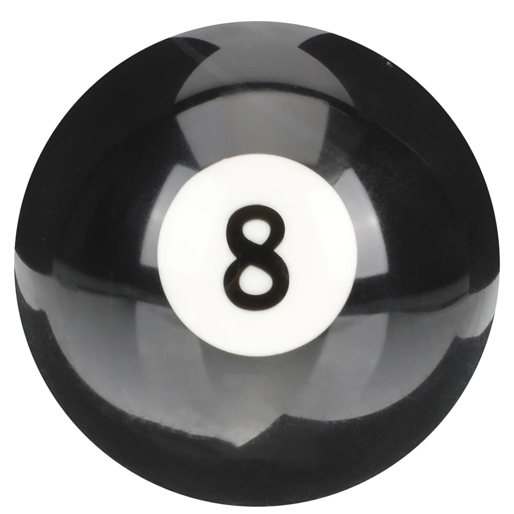 

Billiards Black Eight Ball Accessory Practice Training Cue Accessories Pool Table Wear-resistant Large Resin