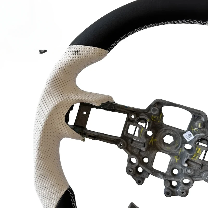 Suitable All Leather Steering Wheels Mustang 2015~2022 Suede or Perforated Leather