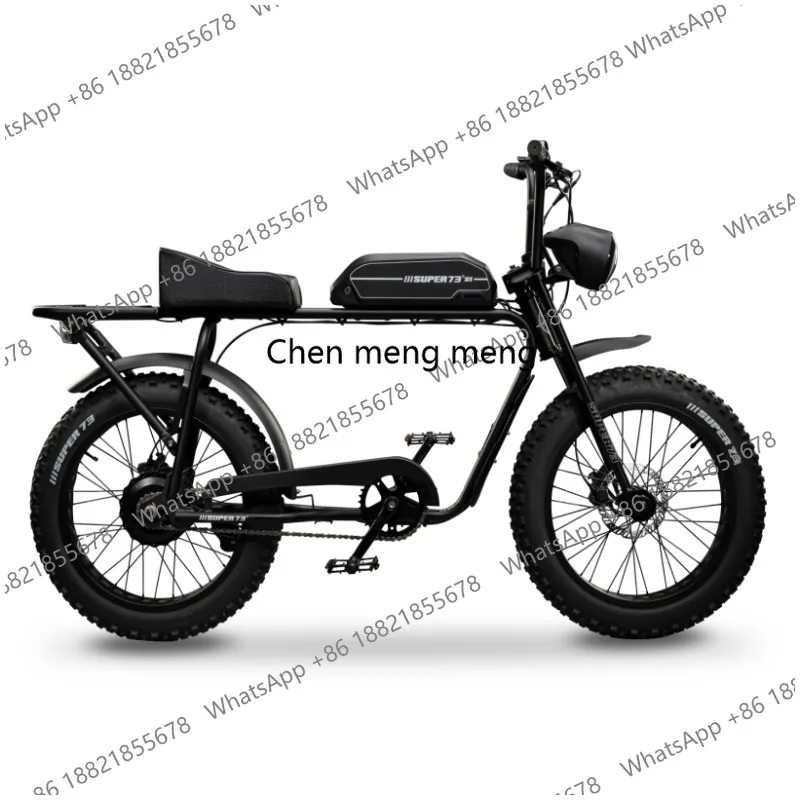 Off-road electric vehicle wide tire pedal mountain snow bike power battery car