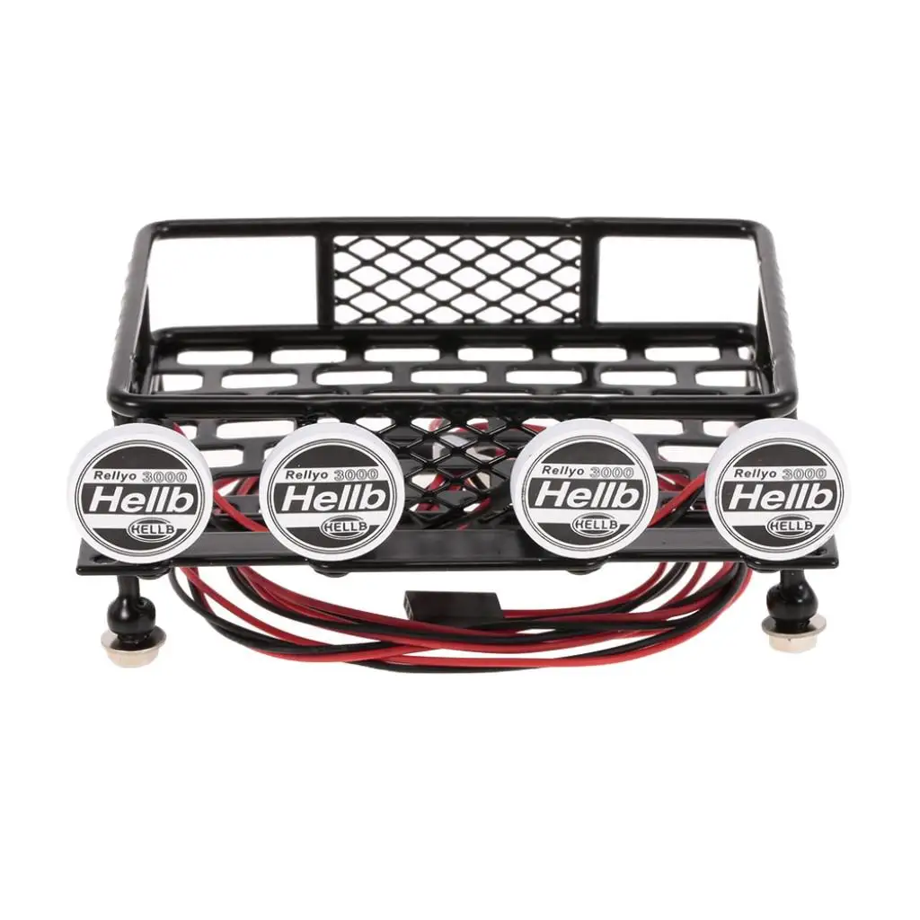 1:10 Alloy Rack with LED for Axial RC4WD RC Rock Crawler Car