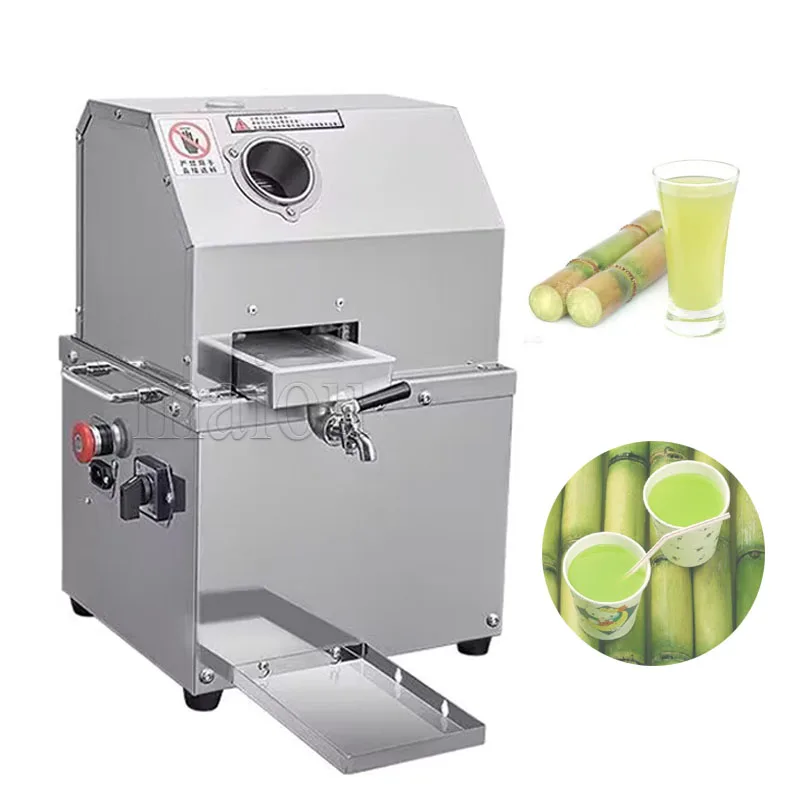 

Sugarcane Press/Sugarcane Juicer/Sugar Cane Squeezer Commercial Electric Automatic Stainless Steel Vertical For Small Stalls