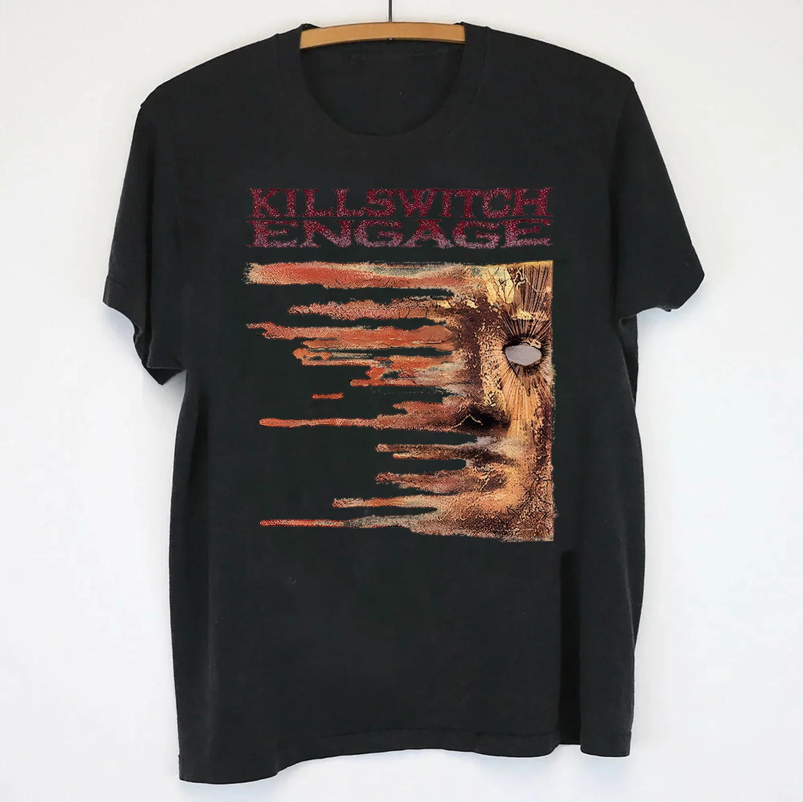 

Killswitch Удобная хлопковая футболка для веера черного цвета S 2345Xl S3720
