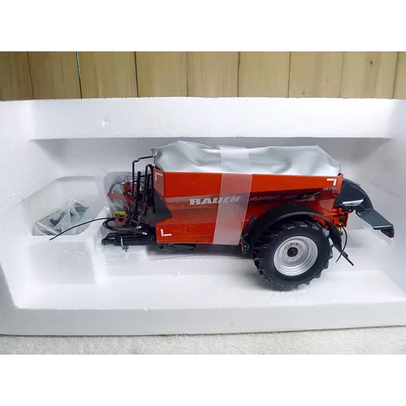 ROS 다이캐스트 1:32 스케일 쿤 비료 운송 트랙터 농업 차량 합금 모델 컬렉션 기념품 장식품 디스플레이