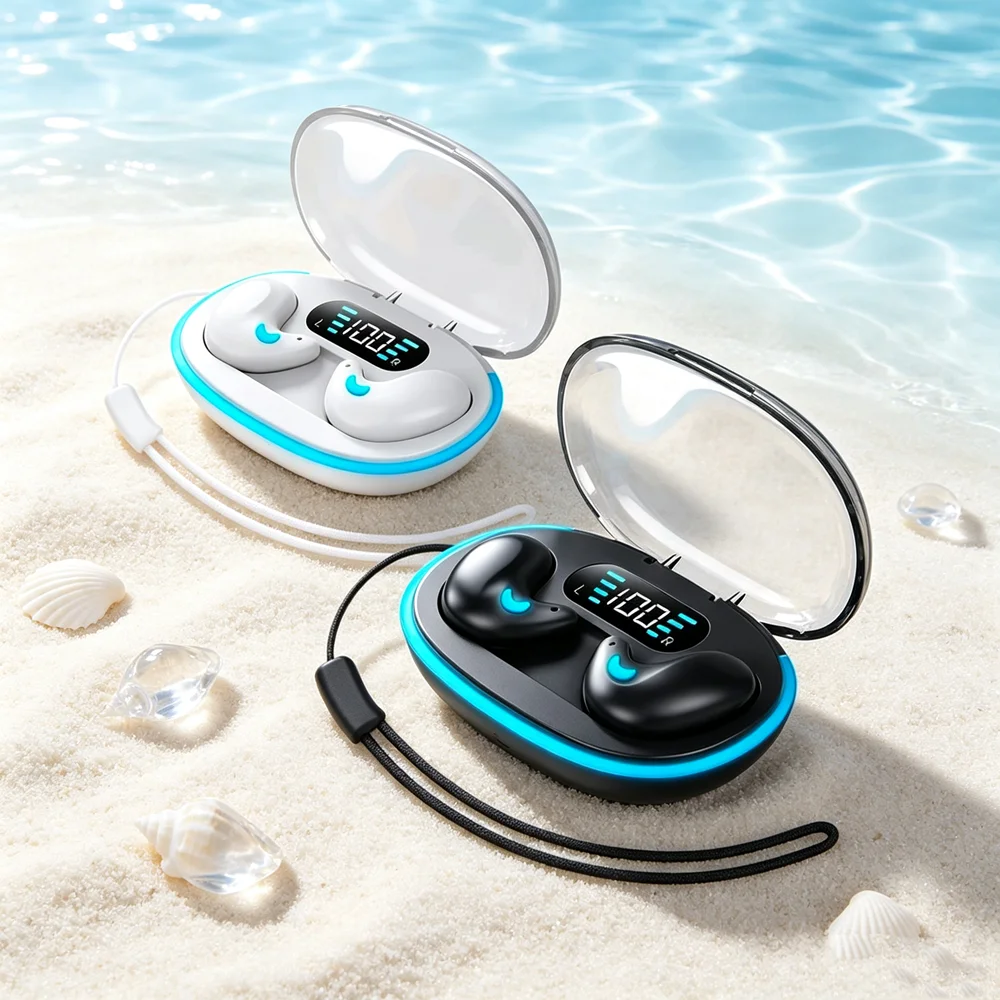 TWS Fone Bluetooth Earbuds Wireless Headphones Voice-optimized Bluetooth Headsets Prioritize Vocal Frequencies for Clear Calls