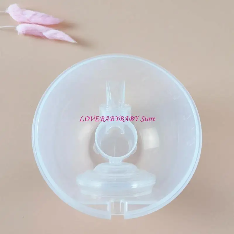 Breast Flange Cover 24/27mm Collector Cup Breast Replacement Accessories Protects Your Privacy while Pumping 4XBC