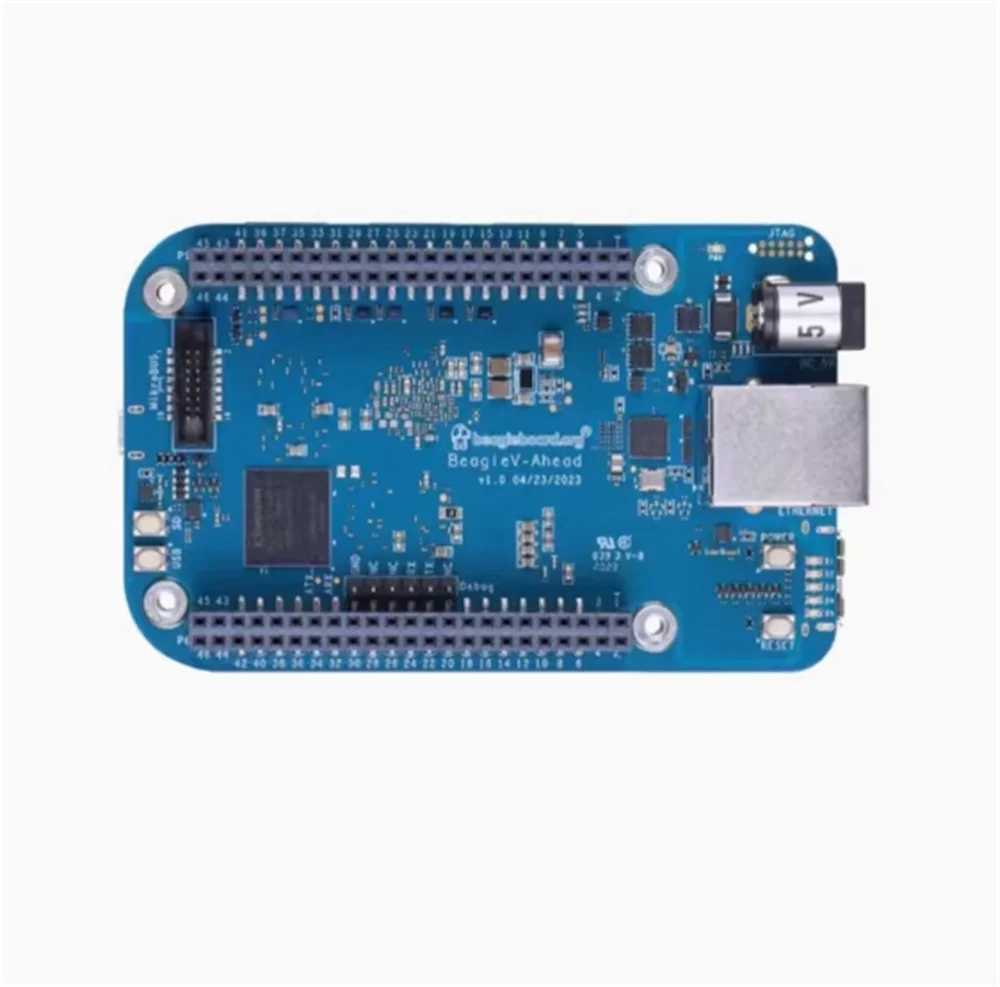 Beagle V-Ahead single board computer with built-in RISC-V processor AI acceleration embedded learning open-source hardware