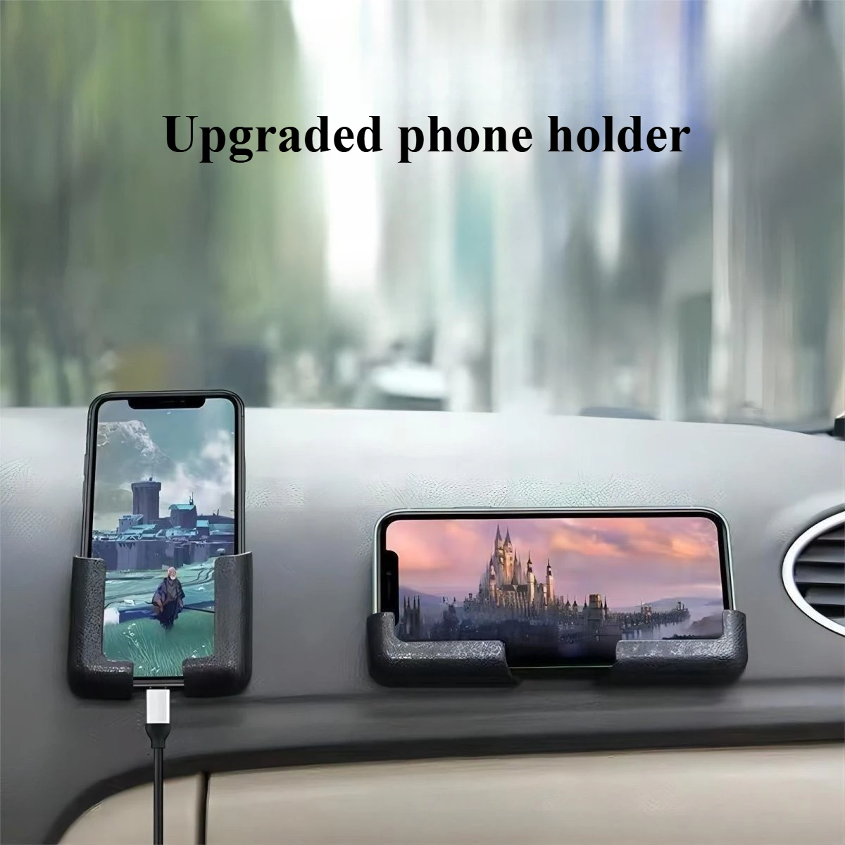 حامل هاتف سيارة جديد عالمي ملاحة لاصقة للسيارات حامل هاتف خلفي قوس دعم الراكب - 3