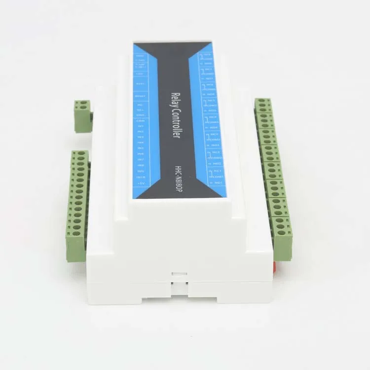 

8-Channel network relay, automatically obtain IP Ethernet to 485 switching data transmission MODBUS TCP PLC