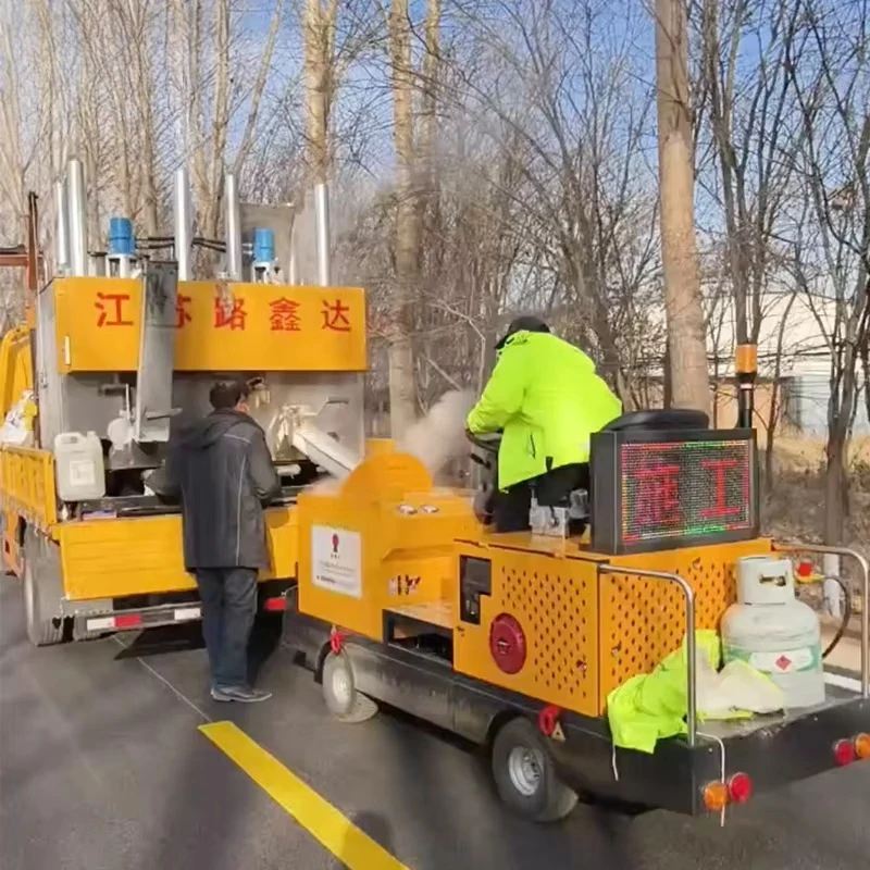 Selling Road Marking Spray Paint Machine Plastering Machine with Pump and Engine Core Components