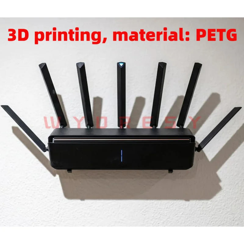 Bracket For Xiaomi（AX3600）Move network gear off desktop to reduce dust buildup and create neat home network station layout