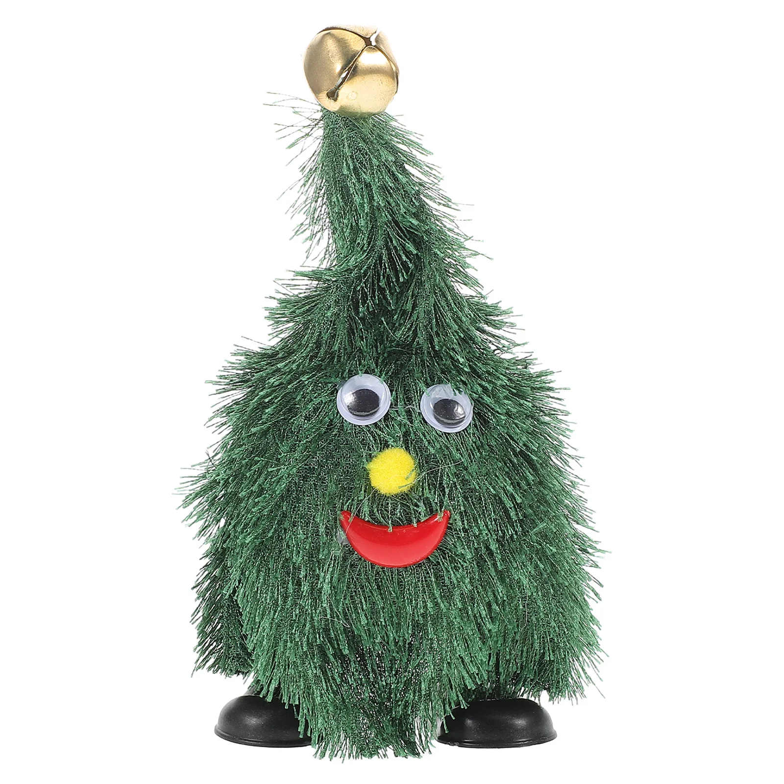 

Christmas Tree Swinging Legs Electric Dancing Xmas Walking Decoration Holiday Party Fun Wobbly Animated Festive Ornament