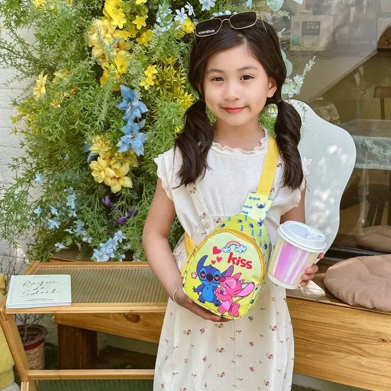 Tas Dada Lilo dan Stitch, Tas Selempang Stitch, Kantong Penyimpanan, Tas Bahu Travel, Ransel Stitch, Hadiah Natal untuk Anak Perempuan, Hadiah Ulang Tahun