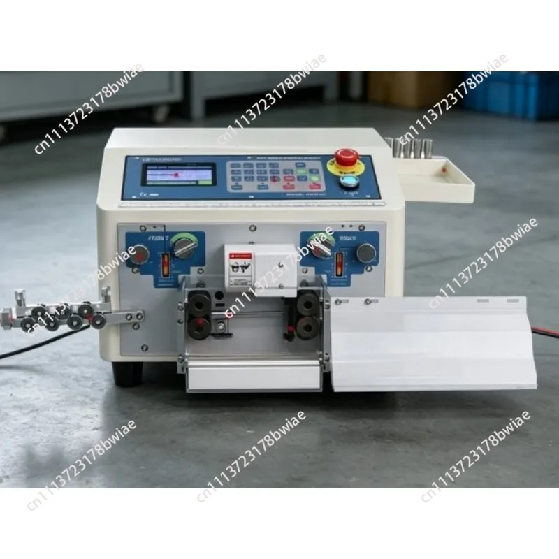 Ew-03b + fully automatic computerized wire stripping and cutting machine - all-electric wire cutting and stripping equipment