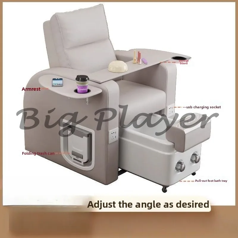 

Салон красоты Маникюрная ванна Диван для ресниц Электрический массаж красоты Многофункциональное массажное кресло Ногти Кресло для ног