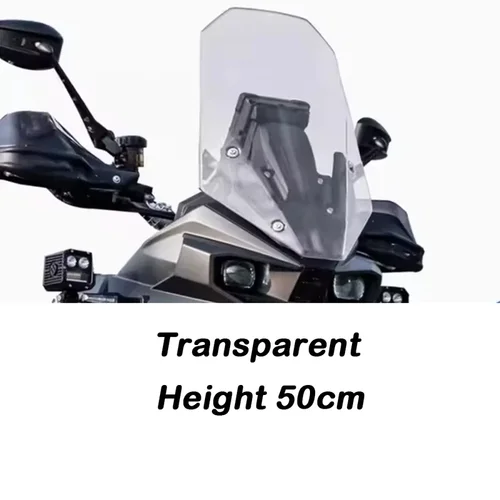 Imagen 2 del producto Accesorios KY800X parabrisas elevado para motocicleta Colove Kove 800X Rally KY 800X 800 X parabrisas acrílico