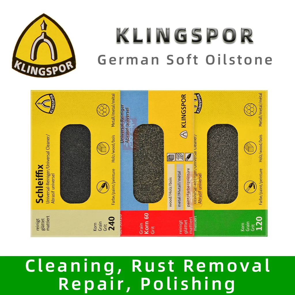 

Германия KLINGSPOR мягкий точильный камень для удаления ржавчины ластик очиститель гибкий абразивный ручной блок ремонт поверхность гладкий ювелирный инструмент