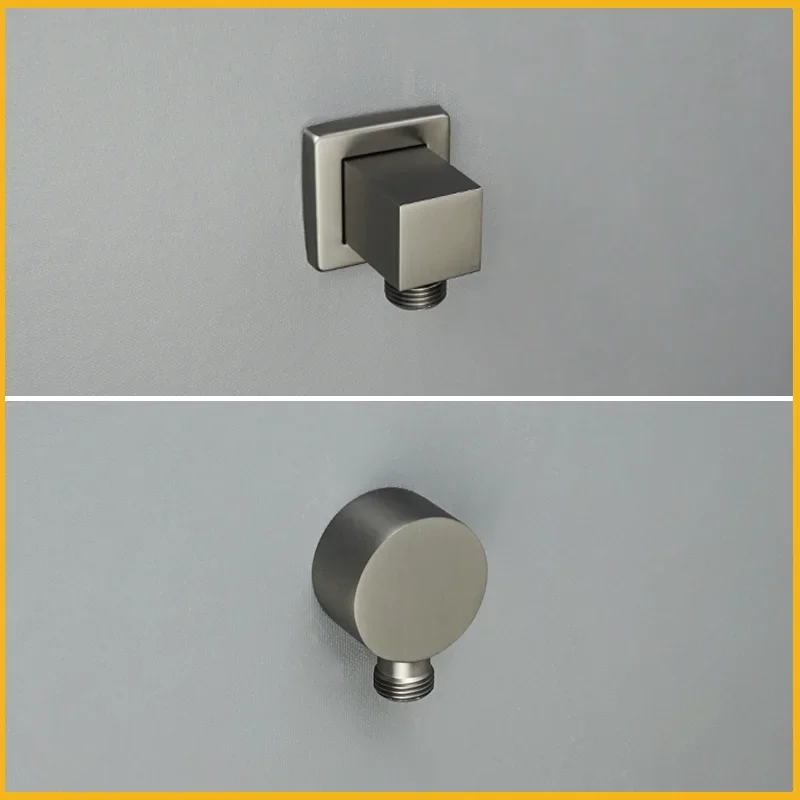 Brass Concealed Shower Head Connector Wall Supply Elbow G1/2Inch Water Outlet for Shower Connector Accessories
