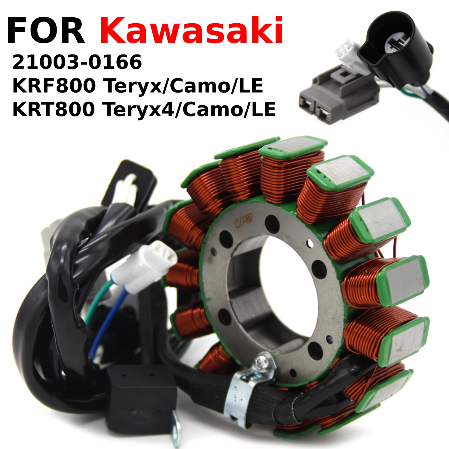 

Motorcycles Generator Stator Coil For Kawasaki KRF800 Teryx Camo LE, KRT800 Teryx4 Camo LE 2014 2015 2016 2017 2018 21003-0166