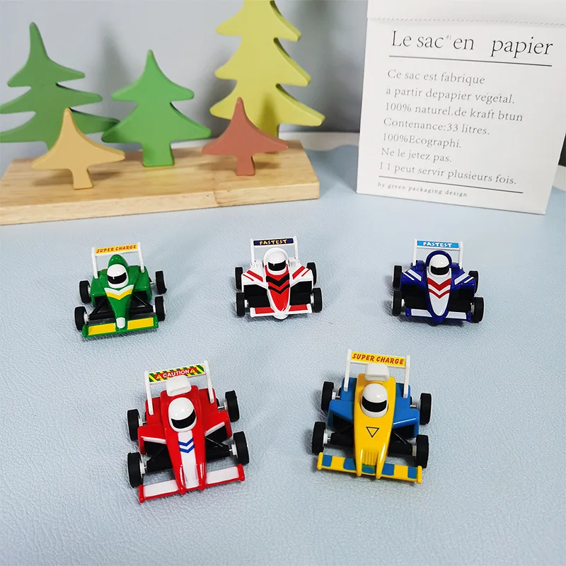 Simulation Alloy Racing Car Mini Pocket Car Toy Model Graffiti Pull Back Car Racing Boys Birthday Party Small Car Toy Gifts