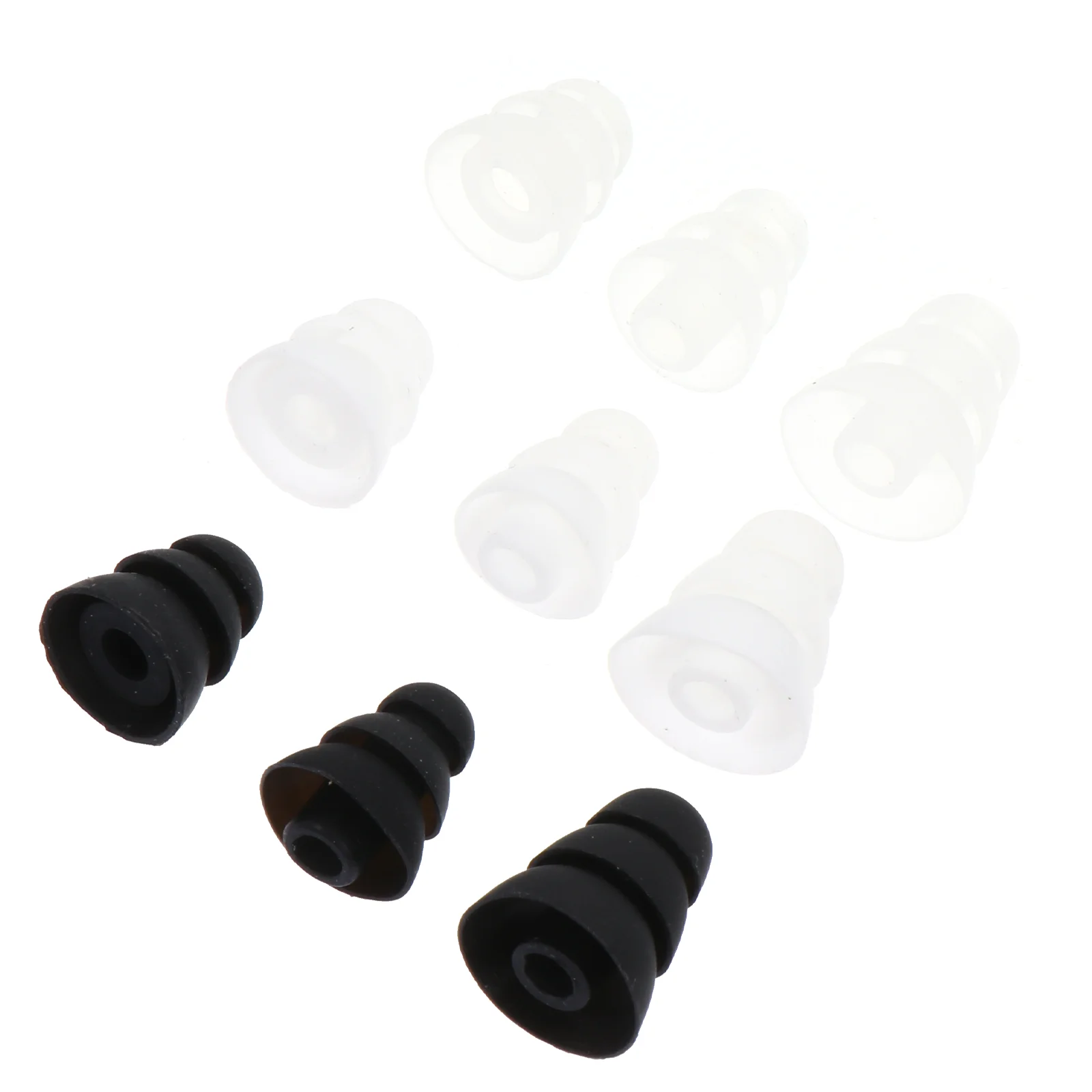 36 Pcs Noise Reducing Ear Plugs Headphone Silicone Case Earplug Tips Earbuds Cover Catheter In-ear Earphone for