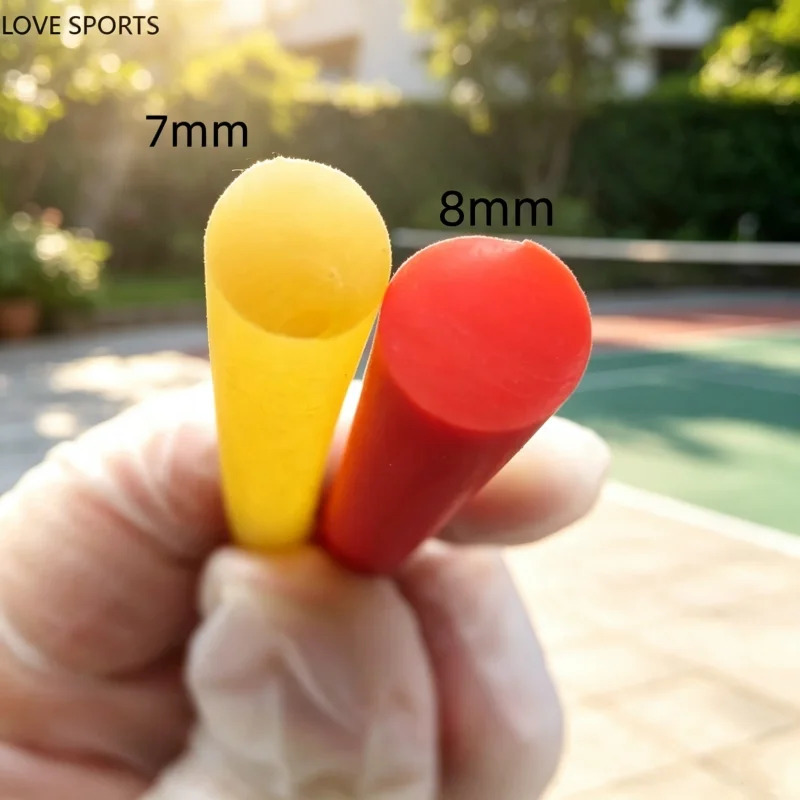 Two Diameter 7.0mm 8.0mm Solid Latex Rubber Cord High Elastic Multi‑Purpose Stretch String for Fitness DIY Accessories 5/10/15M